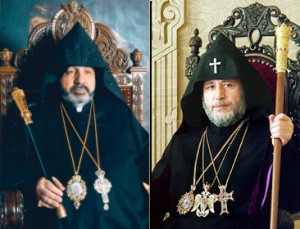 Armenian Patriarch of Jerusalem Nourhan Manougian criticizes H. H. Garegin II